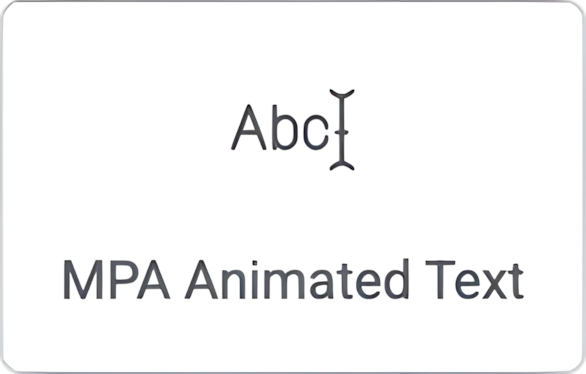Animated Text - Motion Pro Addons. Advanced animation plugin for Elementor.