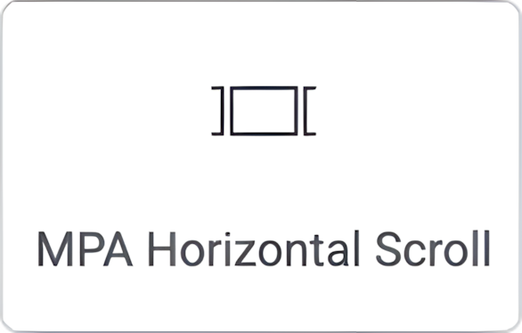Horizontal Scroll- Motion Pro Addons. Advanced animation plugin for Elementor.