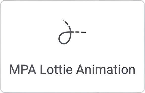 Lottie Animation - Motion Pro Addons. Advanced animation plugin for Elementor.