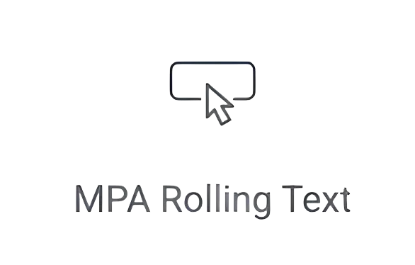 Rolling Text - Motion Pro Addons. Advanced animation plugin for Elementor.